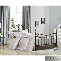 Jingda exports to Europe European court light luxury old calm atmosphere high-quality high-end double wrought iron bed