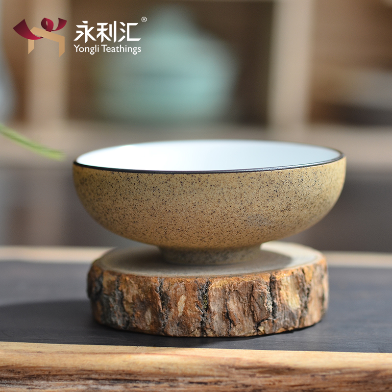 Twenty - four ware jingdezhen ceramic cups up hand - made of pu 'er clay sample tea cup kung fu tea set