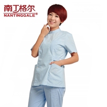 Nightingale summer short-sleeved split suit Nurse suit Front desk guide medical suit Dental nurse suit