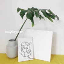 Shooting props photo frame frame frame Remain board swing pieces Ins minimalist lines Abstract Drawing Board Home Decoration
