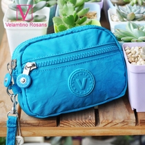 Korean Version Brief Fresh Outdoor Waterproof Candy Color Light Parachute Nylon Cloth Zero Money Bag Small Handbag