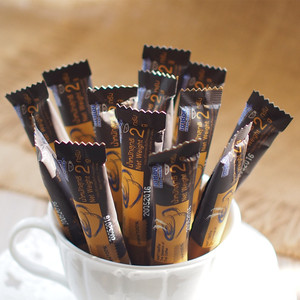 泰国进口高盛gs低脂黑咖啡粉