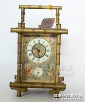 Special price Western ancient play with four functional leather sets clocks) Classical mechanical seat bell villa living room ornament) to play the collection