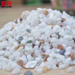 水族世界水族箱布景细多彩小石子鱼缸造景鸡血