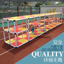 100 Variable Pipe Kindergarten Outdoor Toy Containing Shelf Childrens storage cabinet sorting and sorting outdoor combined creative cabinet