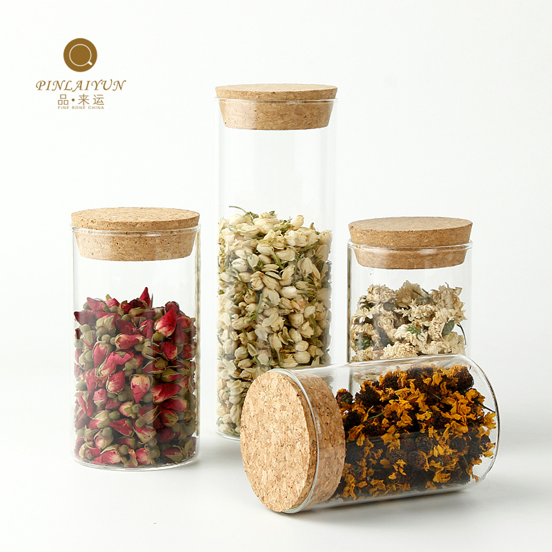 Flower tea as cans of food to the receive goods to transport 】 【 bottle lawsuits glass jar airtight jar of storage tank and medium