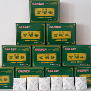 最新会销礼品批发巴马长寿系列灵芝富硒茶天然