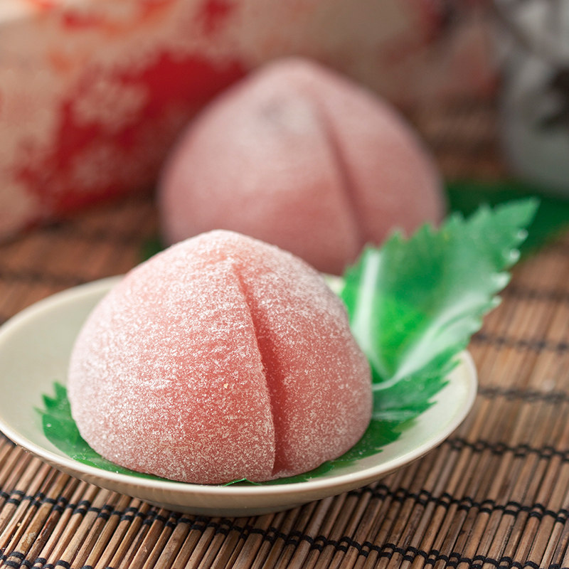 沈大成寿桃礼盒 寿桃糕点心食品老人生日祝寿回礼 诞生满月礼