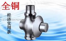 Economical copper wall-mounted concealed installation hand pressure hand pressing toilet squat toilet flusher squat toilet flush valve