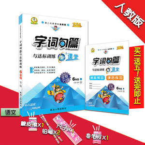 字词句篇与达标训练6下 六年级下册 e课堂 精密