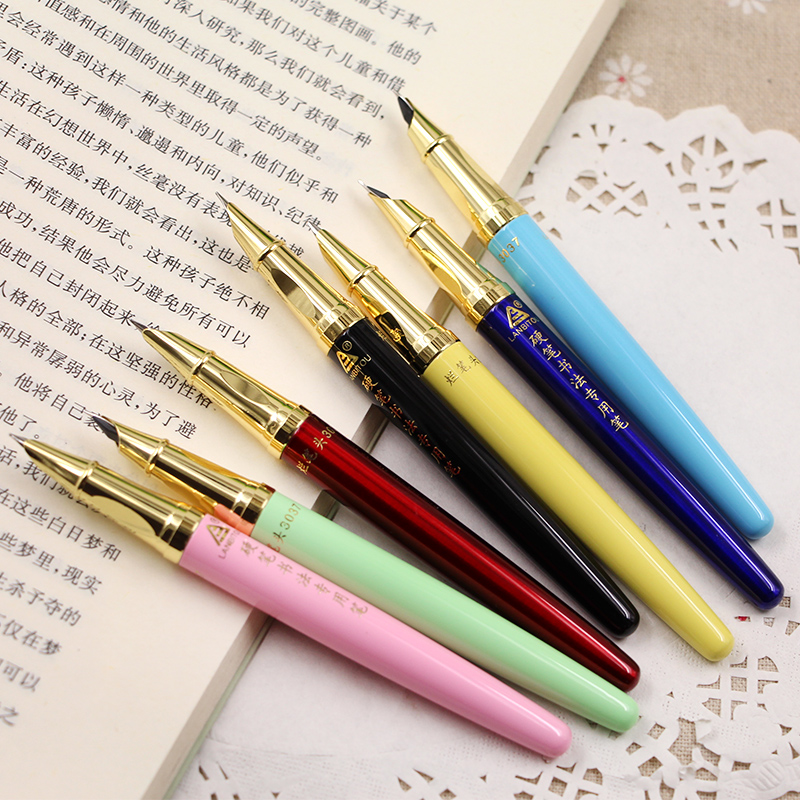 hard pen calligraphy special pen rotten pen head 3037 students' old-fashioned squeeze ink test writing practice