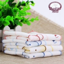 Dobi rabbit cotton towel cutting velvet handkerchief baby face towel saliva towel newborn towel handkerchief supplies