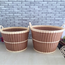 Imitation vine choreography Dirty Laundry Basket Containing Box Large Number Home Towel Clothing Containing Basket Children Toy Storage Box