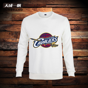 美国职业篮球队队服男女学生运动圆领套头卫衣