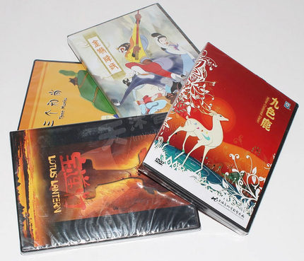 宝莲灯\/九色鹿\/金猴降妖\/三个和尚上海美术电影