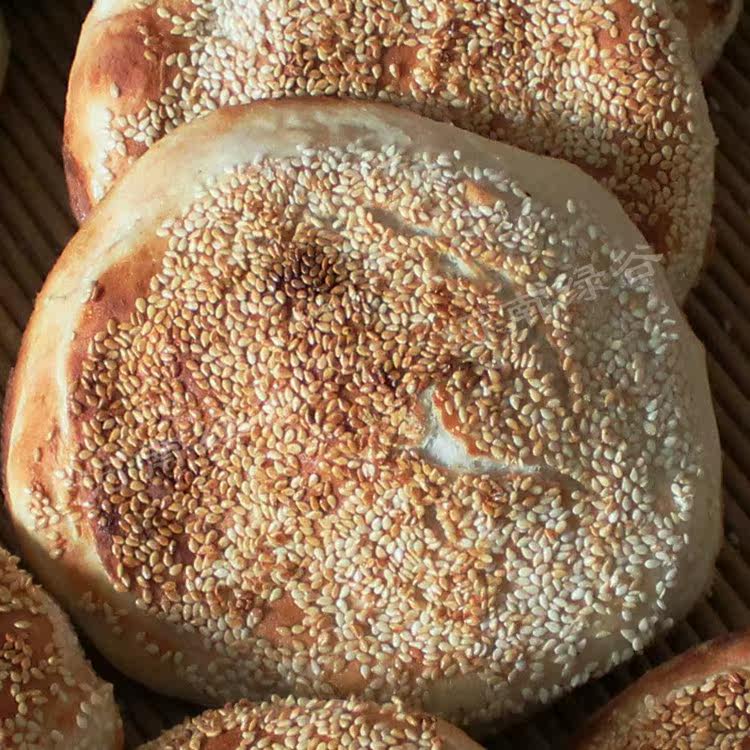 河南豫东特产 烧饼 吊炉烧饼芝麻多现做现发20个包邮除疆藏