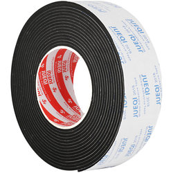 Rapid delivery, high-viscosity single-sided black EVA sponge tape, thickened plastic E-sealed window fixed gap, windproof and anti-slip