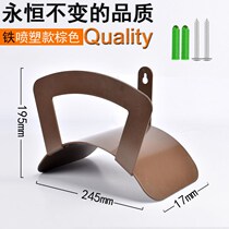 Outdoor water pipe hook stainless steel wall hanging flower watering hose storage car wash pipe winder home