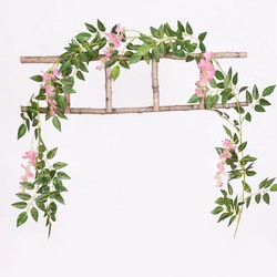 Recommend 180cm Fake Ivy Wisteria Flowers Artificial Plant Vine Ga