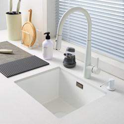 White water bar sink i304 stainless steel mini small sink single sink kitchen home balcony small under counter