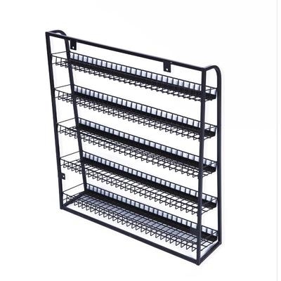 Black supermarket chewing gum rack four-layer display supermarket milk medium-sized detachable bench organizer shelf assembly