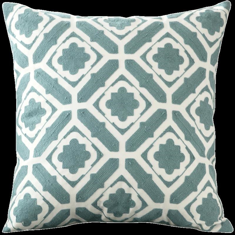 Speedy embroidery nordic pillow sofa pillow cushion living