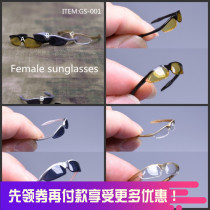 1: 6 Female Soldiers Occasional Models Accessories Trendy Glasses Sunglasses Womens Glasses Shooting Glasses Windproof Glasses