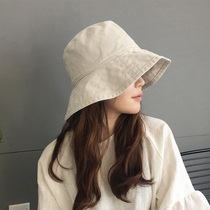 Japanese Rosex Tangk big eaves fishermans hat female chic spring sun protection sun hat summer foldable basin hat