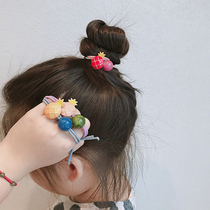 South Korea East Gate childrens leather band hair ornaments pineapple radish hipster Hairband parent-child head rope does not hurt hair