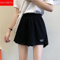 Sports Shorts Subgirl Summer Clothing 2022 New Junior High School High School Students Slim Fit Loose Waist Loose Casual Broadlegs