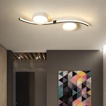 led bedroom light room light simple modern geometric ceiling light creative Nordic minimalist porch Corridor light