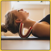 Necksaviour Mini cervical pillow stretch massager retractor orthotic appliance physiotherapy device relieves headache