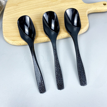 Single-box disposable spoon individually packed high-grade dessert spoon ice cream spoon spoon packed takeaway rice spoon