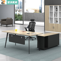 Boss desk desk single presidents desk desk modern simple big class desk manager desk desk desk big board table