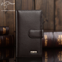 2022 New Card Chase Mens Dockle Leather Business Drivers License Bag Bull Picket Clock Clock