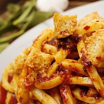 Authentic noodle leather Gansu gourmet specialty snack Liangpi high burden brewing skin Lanzhou brewed skin fast food vacuum vacuum