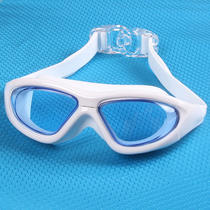 Large frame HD goggles Waterproof anti-fog swimming glasses for men and women transparent goggles myopia with degree swimming goggles