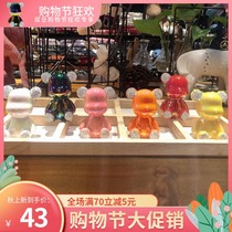 Violent Bear Middle Control Desk Car Swing Piece 2022 New Ladies Net Red Creative Personality Tide Car Accessories On-board