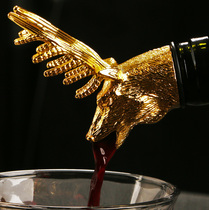 Yege zinc alloy deer head wine mouth deer head wine mouth shake sound wine pouring machine wine guide wine bottle stopper