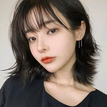 Block Flow Su Pure Silver Earline Female Earrings Earrings Earrings 2022 New Wave small crowdsourced design senses high-grade ear pendant summer