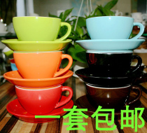 Colour Coffee Cup Custom Logo Eu Style Capuccinola Flowers Cups Sugar Fruit Color Hotel Unit Promotions Home
