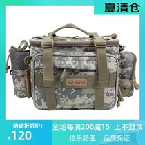 Fishing house Y7 multi-function Luya fanny pack Satchel bag Fishing gear Fanny pack mountaineering bag fishing bag Rock fishing bag fishing gear