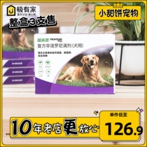 Fullene in vitro insect repellent large dog drops to remove fleas and ticks to remove lice 20-40kg dog insect repellent 1 box