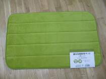 Export new blended machine woven floor mat Bathroom Japanese original single bath slow rebound washable cotton floor mat