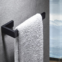 Nordic stainless steel towel rack bathroom simple hook American hotel bathroom creative simple European style hardware pendant