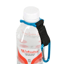 Outdoor supplies portable multi-functional mineral water bottle hanging buckle D-type mountaineering buckle hanging buckle beverage bottle quick hanging