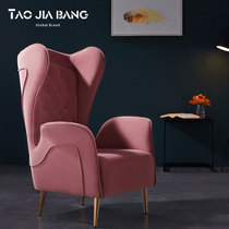 Yi Dianjia living room sofa chair light luxury post-modern creative designer High back Leisure chair home lazy single chair