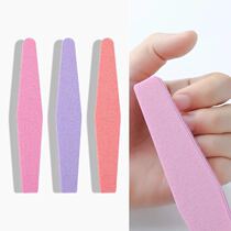 Nail sponge Rub diamond waterproof sponge Nail contusion sponge sand strip Nail manicure pedicure tool double-sided