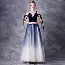 Grand Choir Costume Evening Dress Dress Female Host Costume Adult Long Dress Dress Female New Banquet
