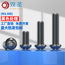 M1M1 4M1 6M2 5M3M4M5M6 round headline tooth screw PM black electronic screw micro mechanical screws